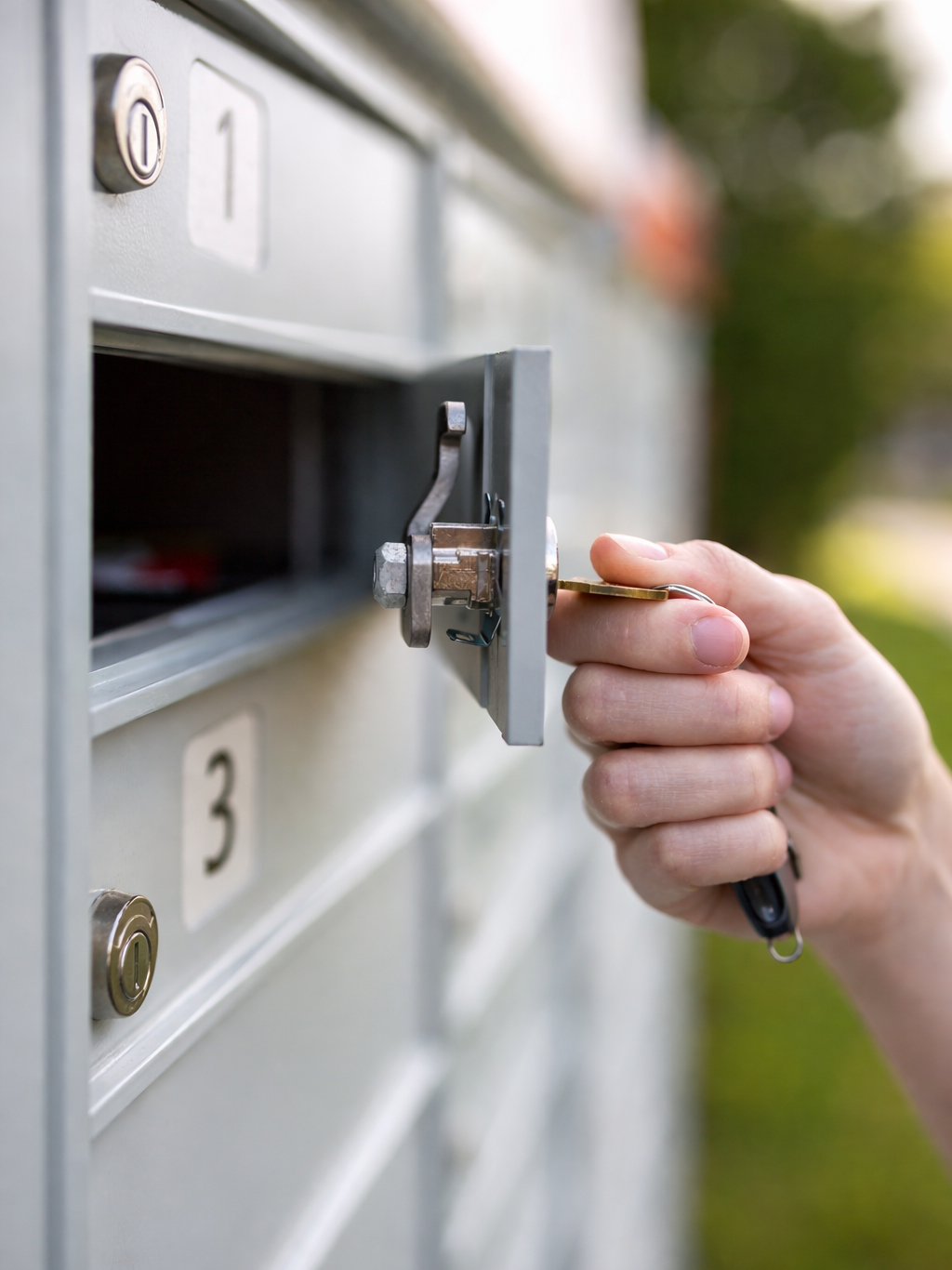 Serrure de boîte aux lettres