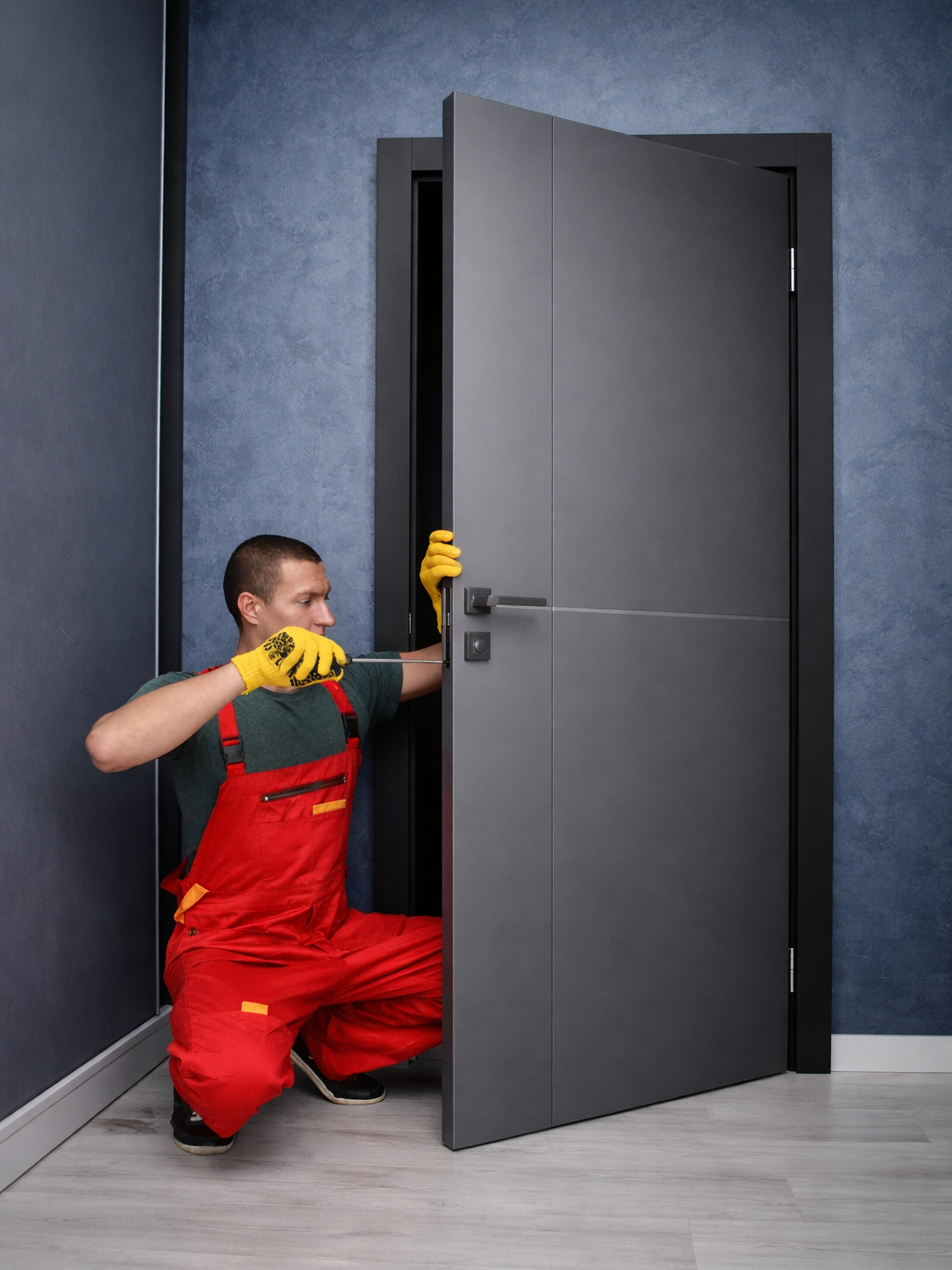 pose de porte à lyon