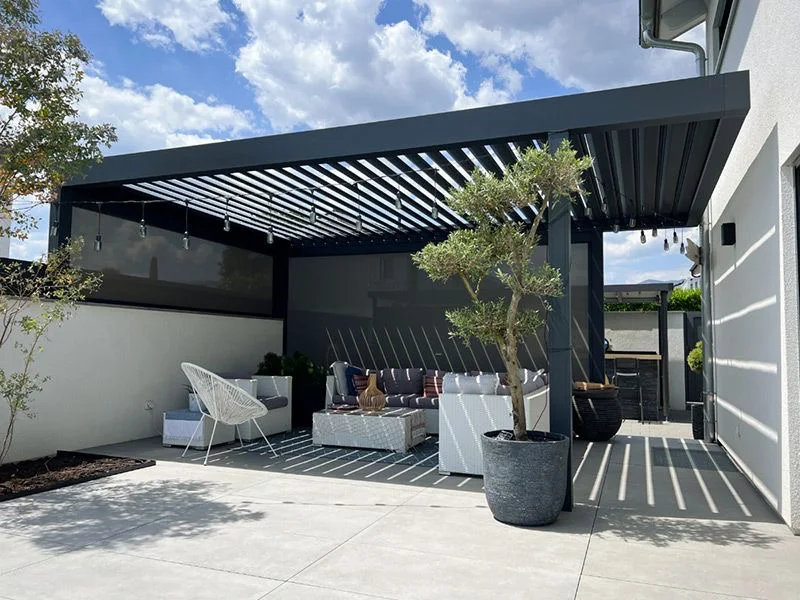 Pergola sur mesure à Lyon